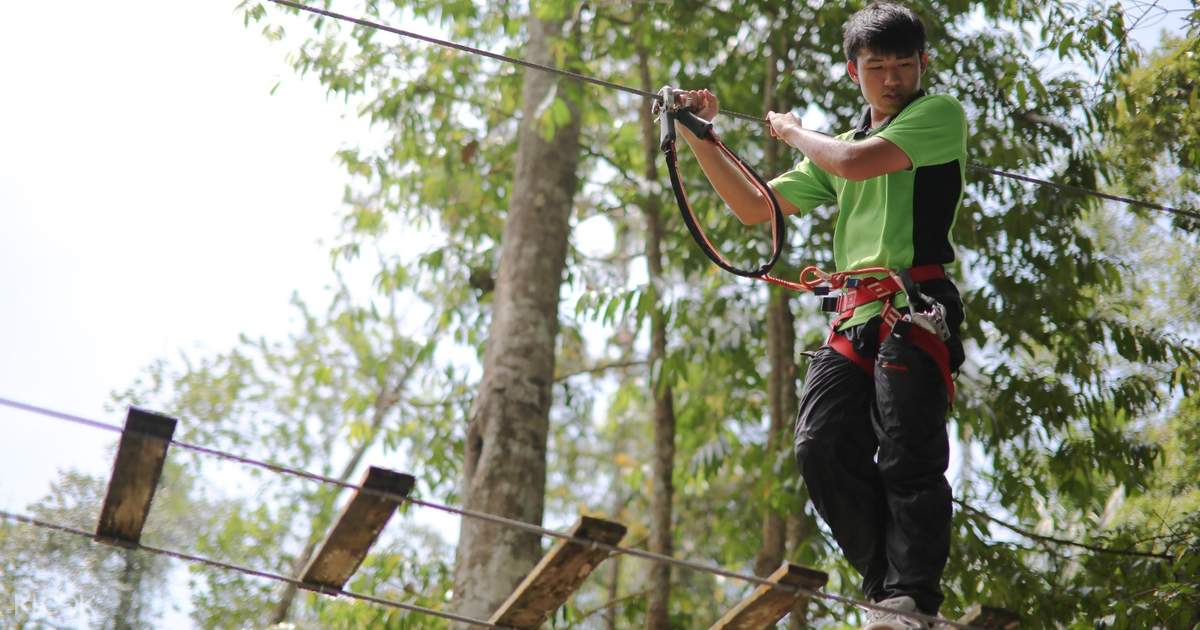 Skytrex Adventure Sungai Congkak in Kuala Lumpur